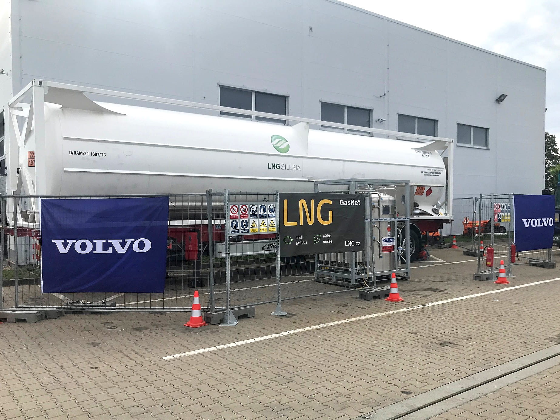 Testování LNG s českými dopravci