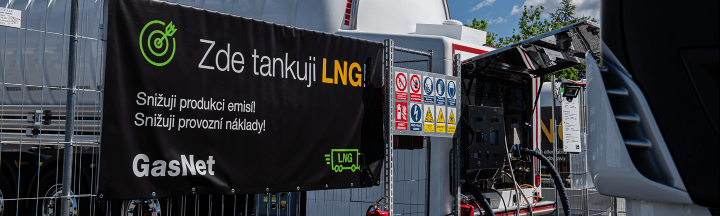 GasNet uvedl do provozu první mobilní čerpací stanici na LNG v ČR